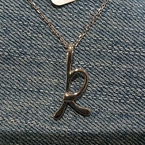 Script Initial Necklace - Picture 2 of 3